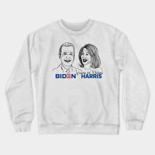 Biden and Harris Crewneck Sweatshirt